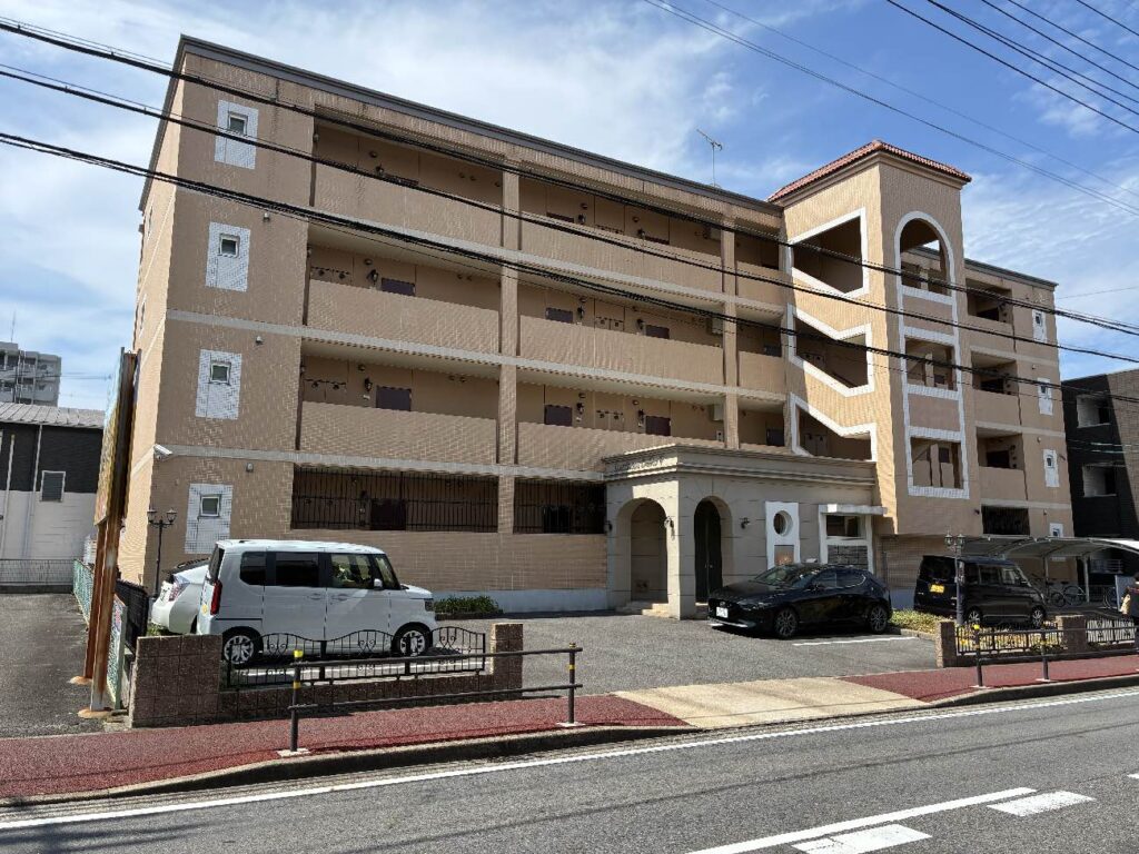 ルミナス大幸Ⅴ 笠木カバー工事